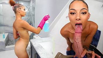 My new mulatto maid Dora Belle accepts money to suck my cock - ebony porn - xvideos.com on delporno.com
