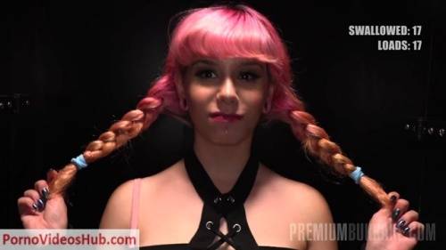 PremiumBukkake presents Pink Charlotte in Gloryhole - pornovideoshub.com on delporno.com