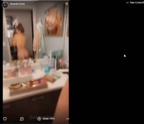 Amanda cerny nude live video leaked - thothub.to on delporno.com