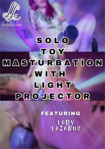 Solo Toy Masturbation with Light Projector - mangoporn.net on delporno.com