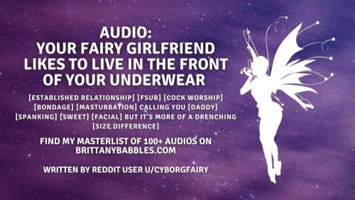 Audio: Your Fairy Girlfriend Likes to Live In the Front of Your Underwear - tube8.com on delporno.com