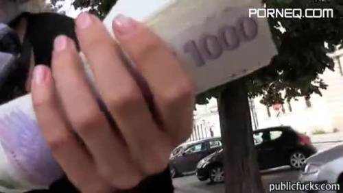 Eurobabe Blanka Grain banged for money Sex Video - new.porneq.com on delporno.com