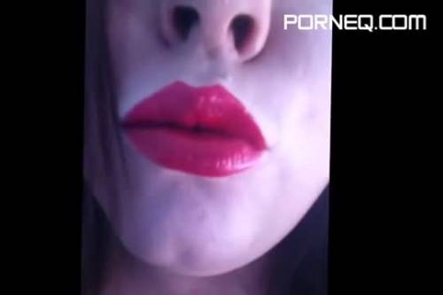 Tina Snua Loves You Being A Dirty Wanker Lipstick Fetish Uncensored - new.porneq.com on delporno.com