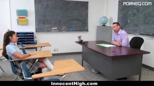 Schoolgirl in plaid skirt fucks her teacher to approve - new.porneq.com on delporno.com